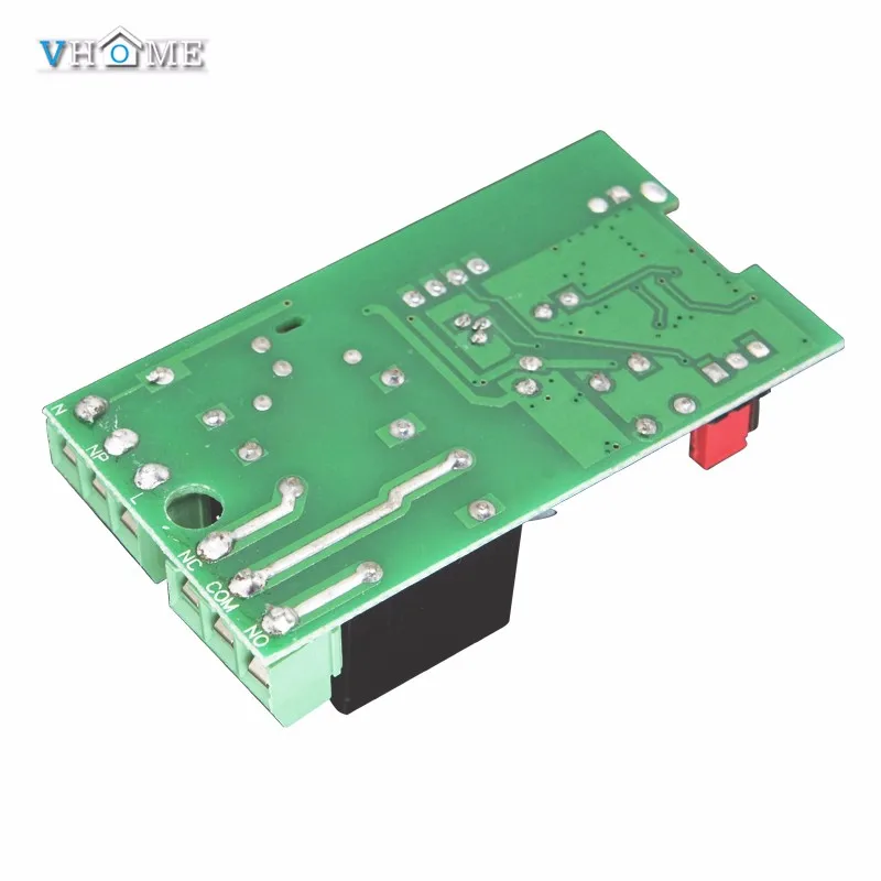 Беспроводной пульт дистанционного управления Vhome RF 433 Mhz 220 V переключатель
