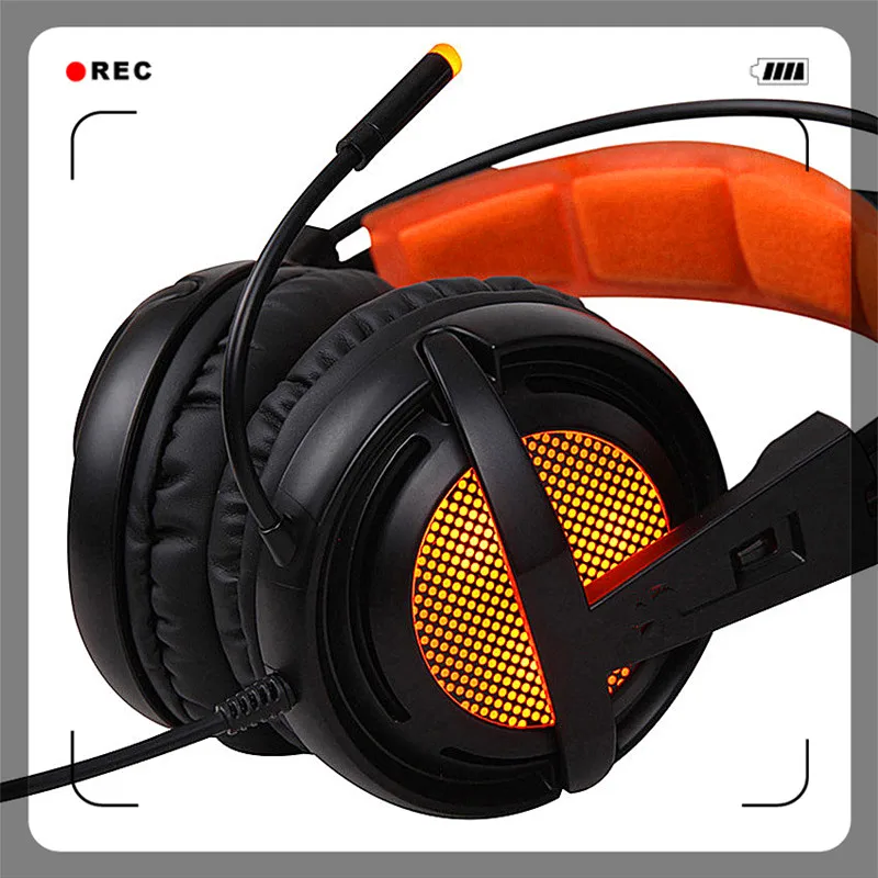 Игровая гарнитура casque 7 1 Surround Stereo USB игровая с микрофоном дышащая светодиодная