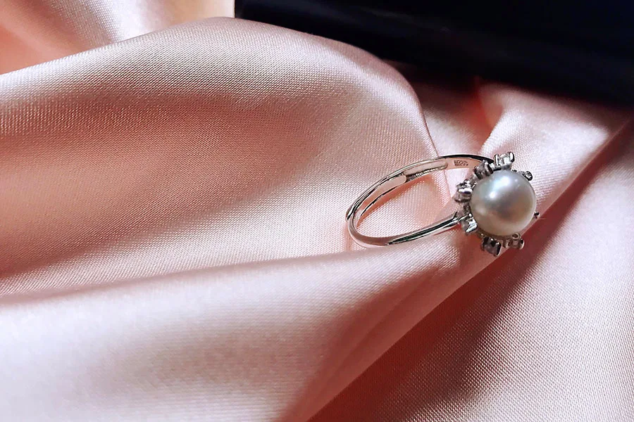 4,99 Самая низкая цена! Promise, настоящее 925 пробы, серебряные кольца для женщин, модное, белое, натуральное, пресноводное, жемчужное, регулируемое кольцо