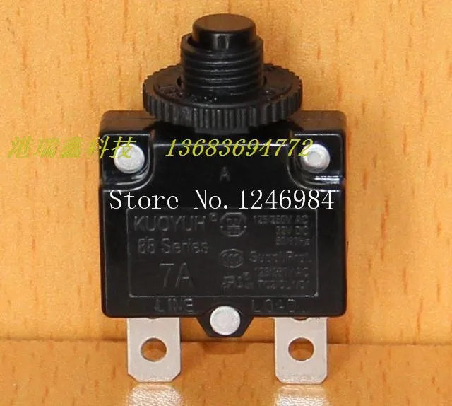 

[SA]Overload protection overload switch series 7A genuine original 88 with certification--50pcs/lot