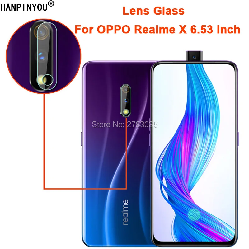 Прозрачная ультратонкая Защитная пленка для объектива задней камеры OPPO Realme X 6 53