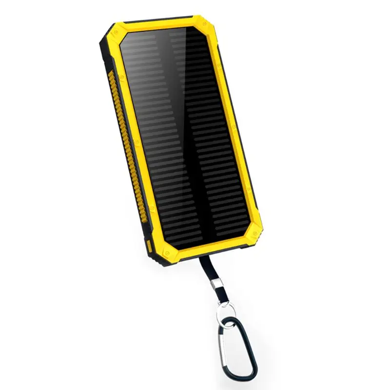 yellow 10000 мАч Внешний Аккумулятор Чехол 5 в 2 А usb порты DIY зарядное устройство коробка DIY для samsung Xiaomi huawei мобильный телефон - Цвет: yellow
