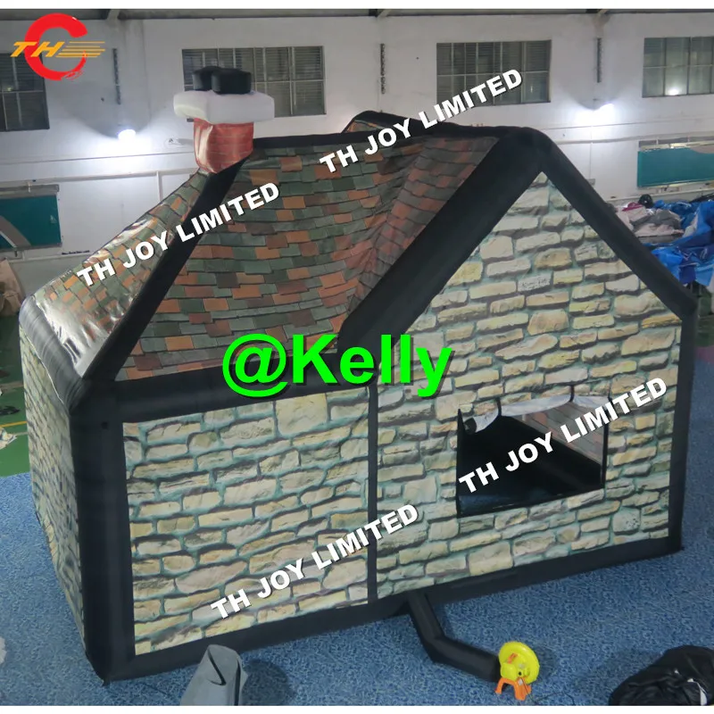 Free air shipping 6x4x5mH irish pubs for outdoor commercial inflatable bar tent Irish style inn pub | Игрушки и хобби