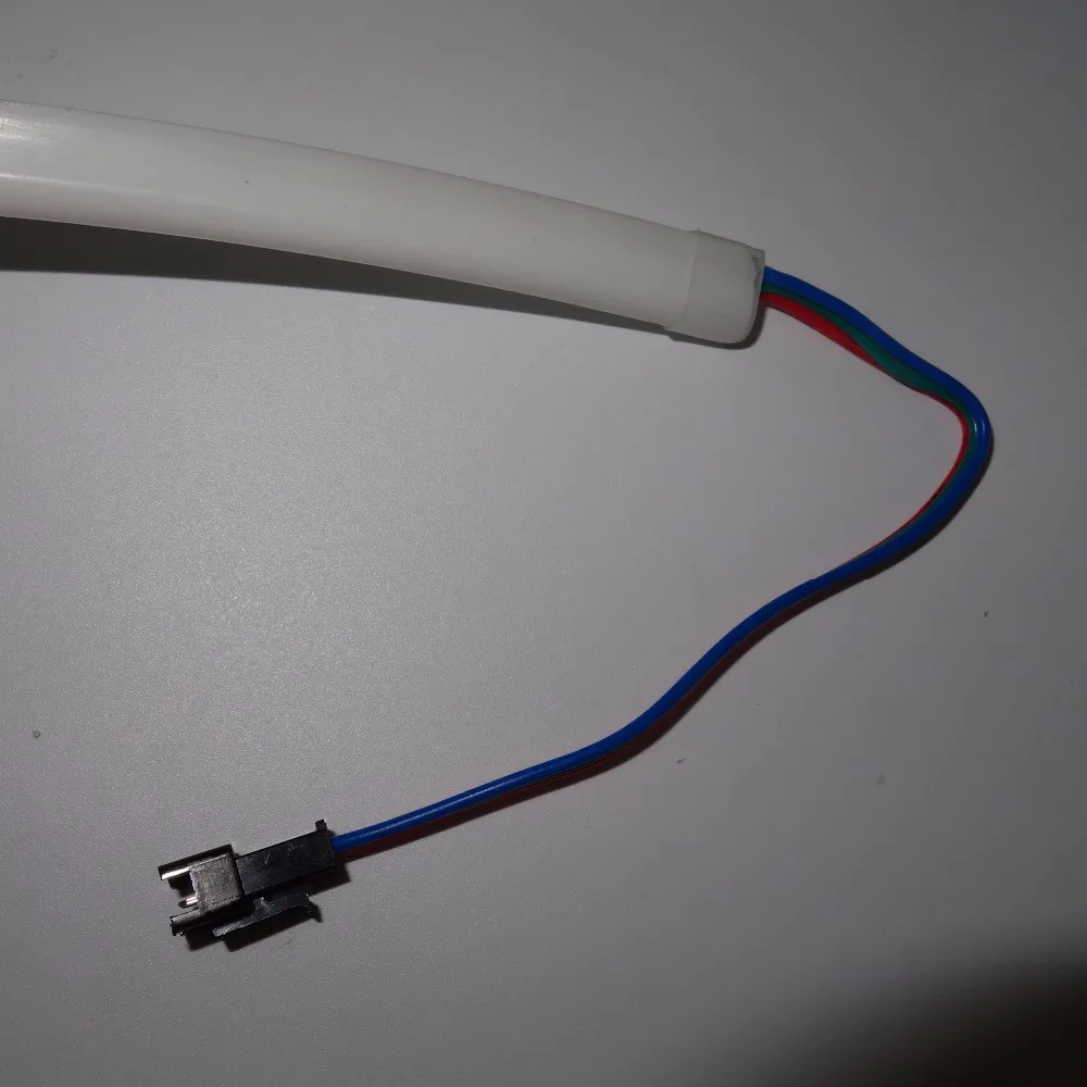 Прибор приемно-2 м 60 Светодиодный s/m DC5V WS2812B-MINI-3535 светодиодный неон полосы пикселей, из водонепроницаемого материала в молочная труба; с 60 пикс./м; белый печатных плат