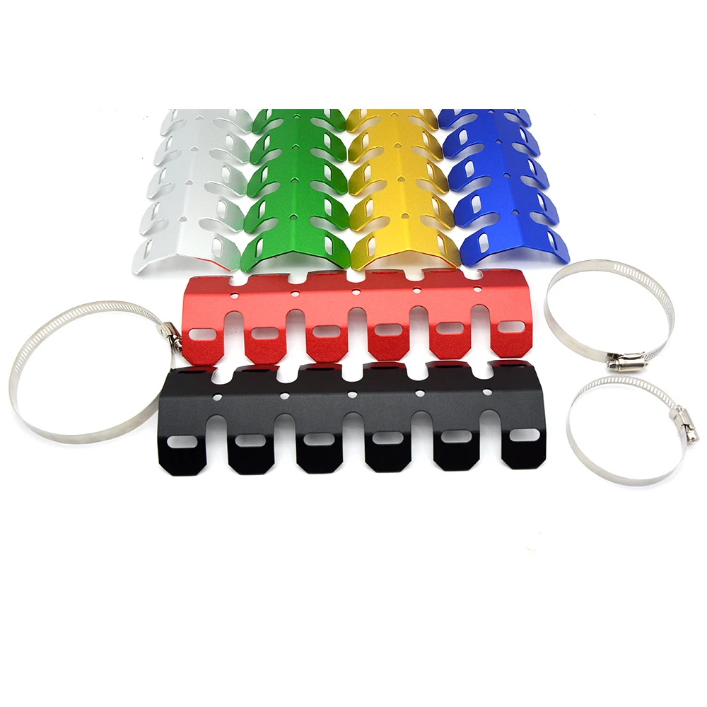 Универсальный мотоциклетный глушитель выхлопной трубы защита для ножек