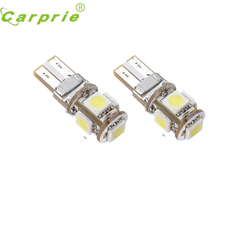 Новое поступление 10 X Canbus Error Free белая футболка 10 5-SMD 5050 W5W 194 16 светодиодные лампы для интерьера