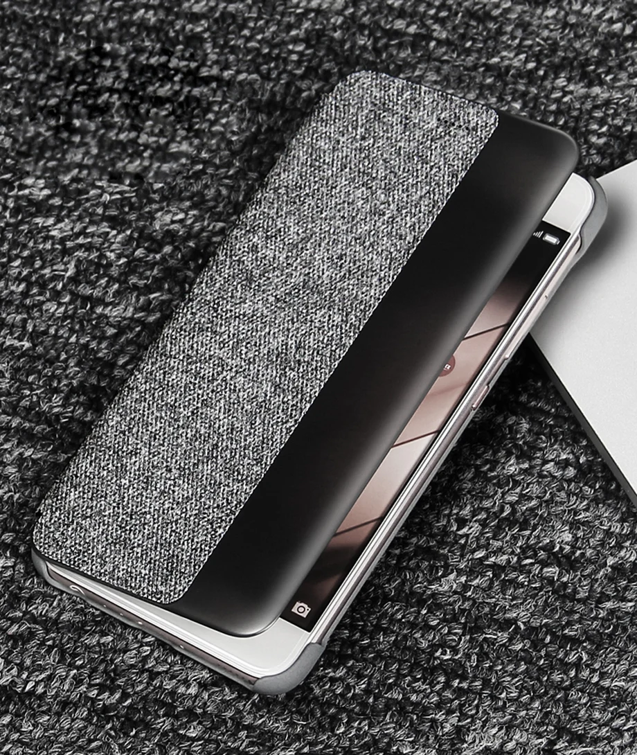 Чехол для HUAWEI P10, Официальный чехол с умным окном, кожаный флип-чехол для HUAWEI P10 Plus, бизнес P10 Plus, откидная крышка