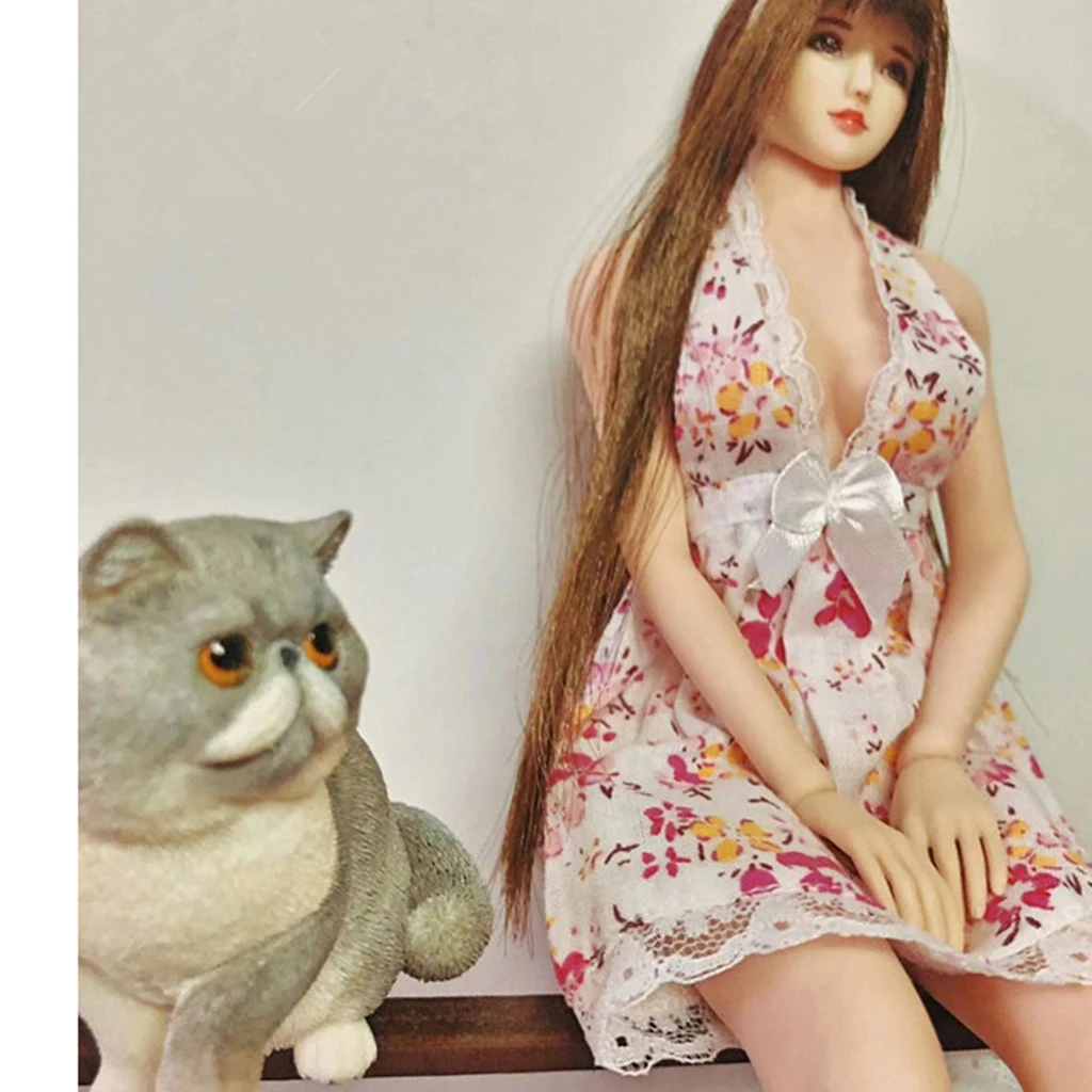 1:6 розовое платье женская одежда для 12 дюймов/женские фигурки Kumik | Игрушки и хобби