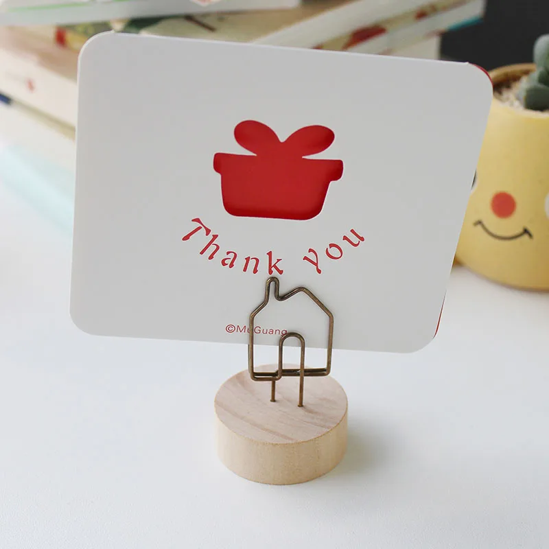 Милые миленькие в японском стиле (Каваий) натуральное дерево памятки клещи