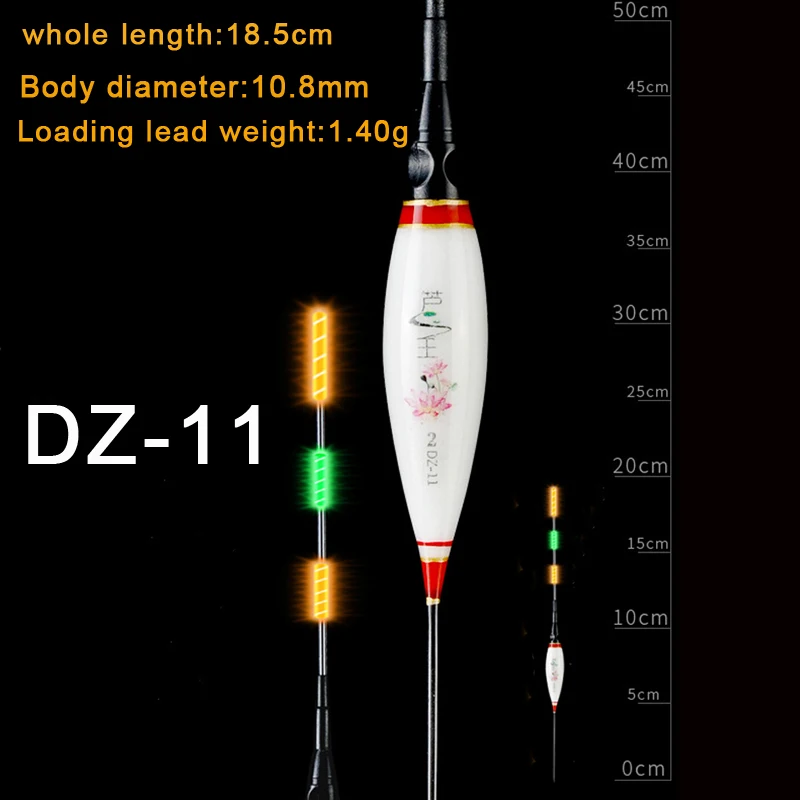 2019 поплавок для пресноводной рыбалки светящиеся поплавки маленький композитный
