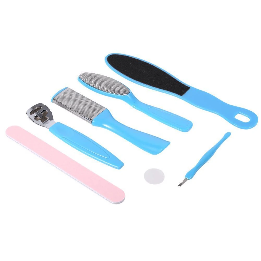 7 шт. портативные грязевые инструменты из нержавеющей стали для педикюра Набор
