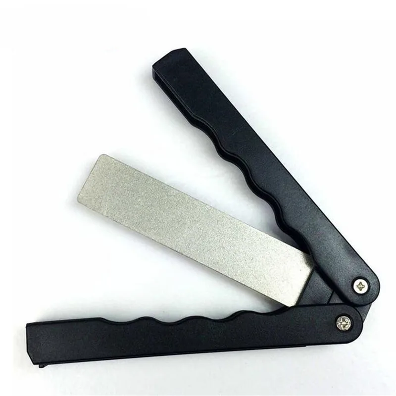 Sharpener Stone Двусторонняя 400#600# точилка для ножей Камень Алмазные точильные камни садовые ножи инструменты для заточки кухонных уличных точилок для выживания - Цвет: Sharpener Stone