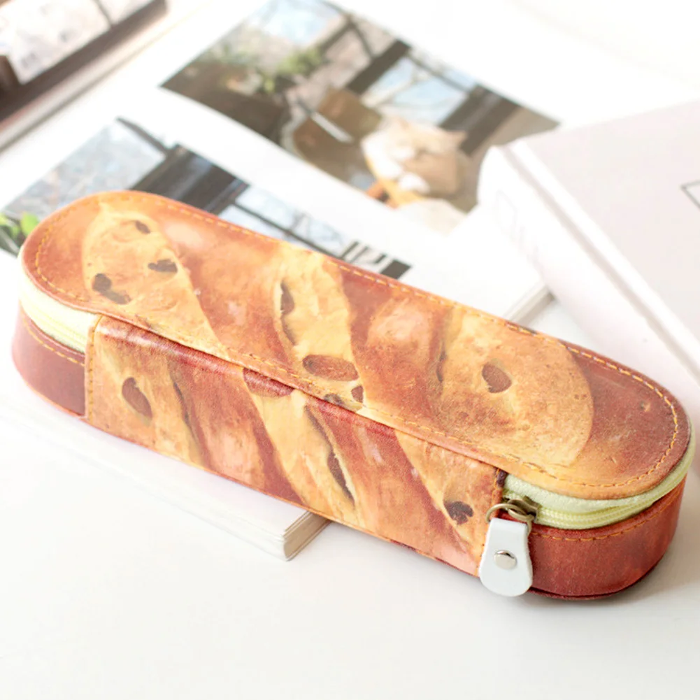 Легкий пенал для хранения имитация еды искусственная кожа цветочный бумажник
