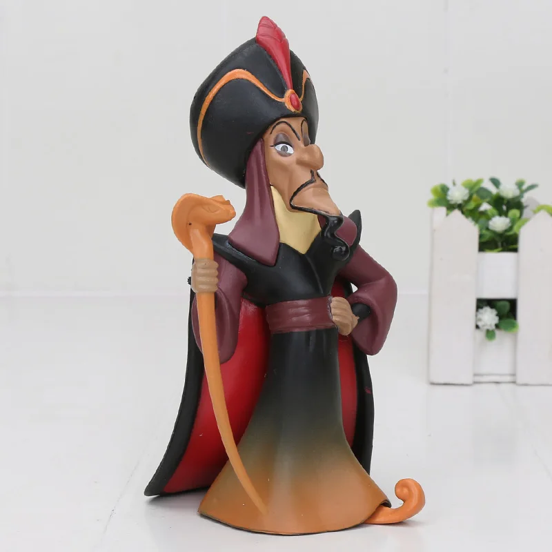 Jafar Q Posket Белоснежка Принцесса Кукла Белоснежка Принцесса Белль ПВХ фигурка модель украшения торта топперы для торта на день рождения - Цвет: Jafar