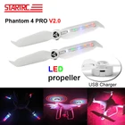 STARTRC DJI Phantom 4 Pro V2.0 пропеллеры с низким уровнем шума светодиодный Пропеллер для DJI Phantom 4 Series Phantom 4 Pro Бесплатная доставка
