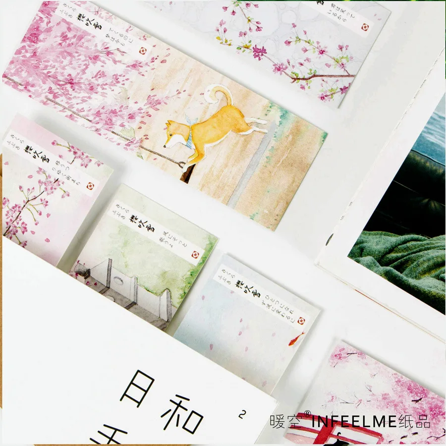 30 шт./упак. Новый Сакура снег вишня Закладки канцелярские школьные офис подарок S