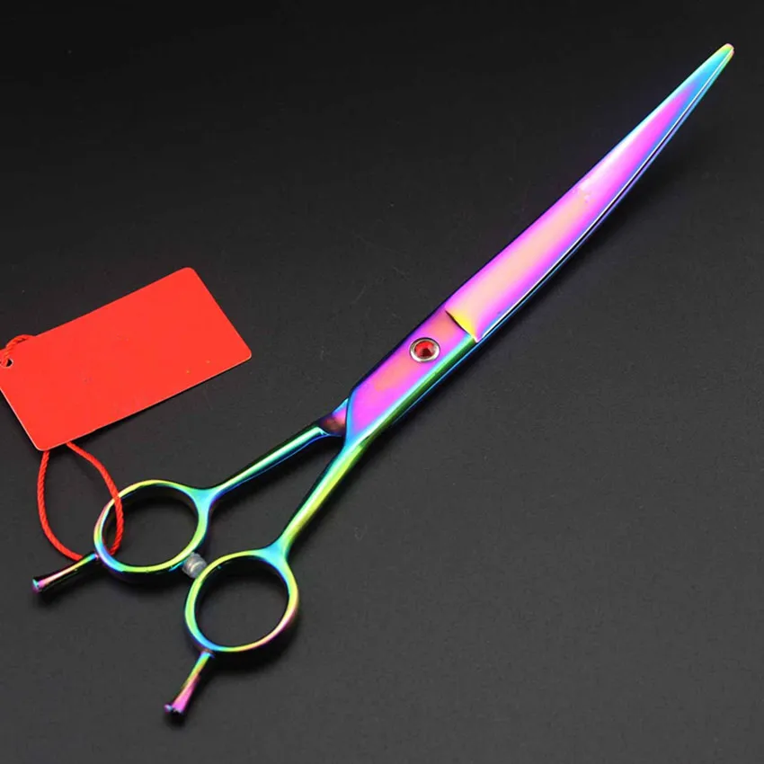 4 набора Япония 440c ПЭТ 8 дюймов ножницы для стрижки собак филировочные