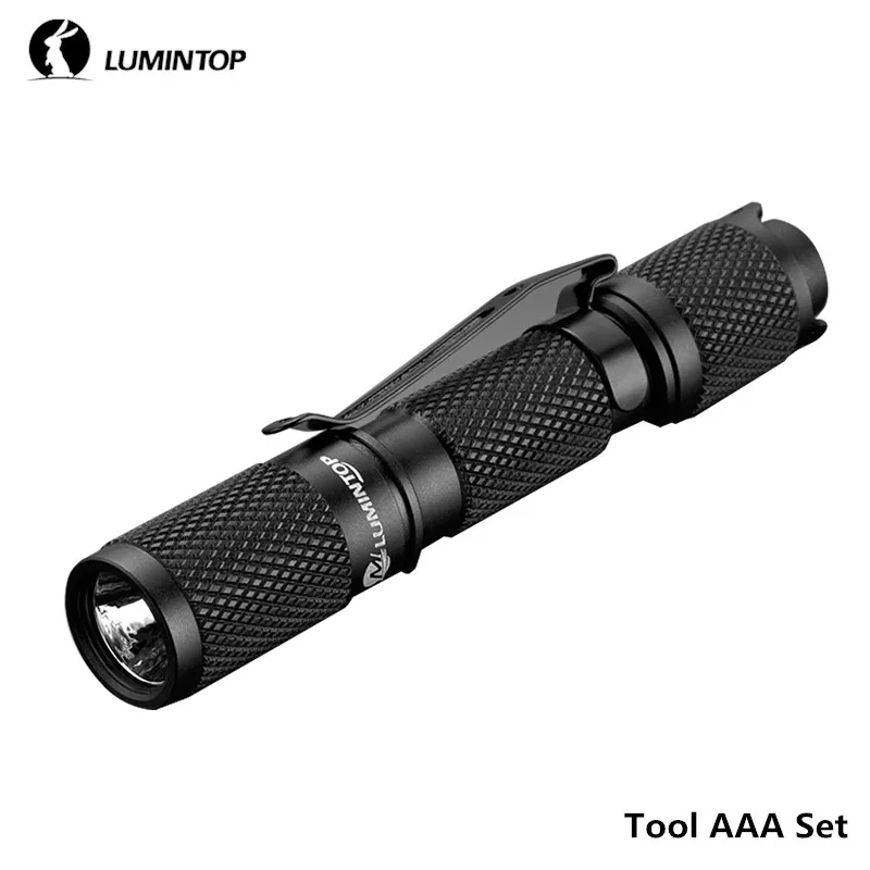 Инструмент lumintop AAA комплект Cree XP G2 светодиодный 110lm 47 м реверсивный зажим фонарик