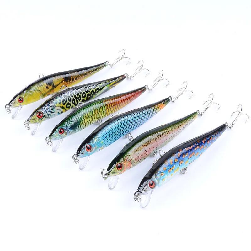 1 шт. 3D картина морской рыбалки Minnow приманки Приманка искусственная приманка для