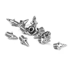 60 шт. Сменные трековые и полевые беговые шипы, шипы для новогодней елки, 8 мм, запасные части для спортивной обуви