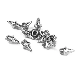 60 шт. Сменные трековые и полевые беговые шипы, шипы для новогодней елки, 8 мм, запасные части для спортивной обуви