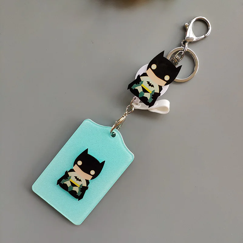 13 ABS мультфильм имя кредитные карты Держатели банк карты Выдвижной Id карты автобус ID Держатели идентификационный брелок для ключей со значком - Цвет: 13