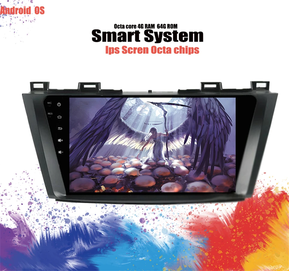 9 &quotAndroid 10 0 2Din автомобильный радиоприемник для Mazda 5 2009 2010 11 2012 GPS навигация