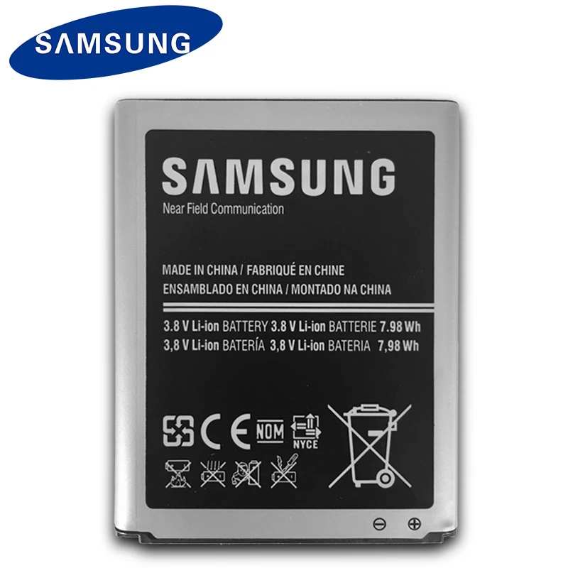 Оригинальный аккумулятор Samsung для Galaxy S3 i9300 i9308 i747 i535 L710 T999 2100 мА ч EB-L1G6LLU NFC - купить