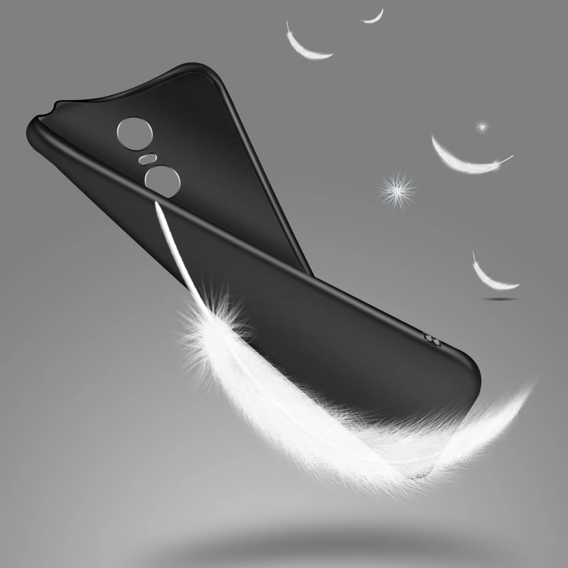 Чехол для Redmi 6A матовый чистый цвет мягкий силиконовый чехол Xiaomi нескользящий