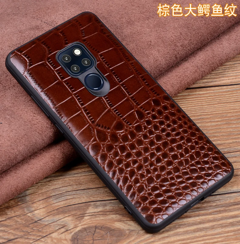 Чехол из натуральной кожи для huawei mate 20, Роскошный чехол для телефона huawei mate 20Pro 20X, защита экрана из закаленного стекла