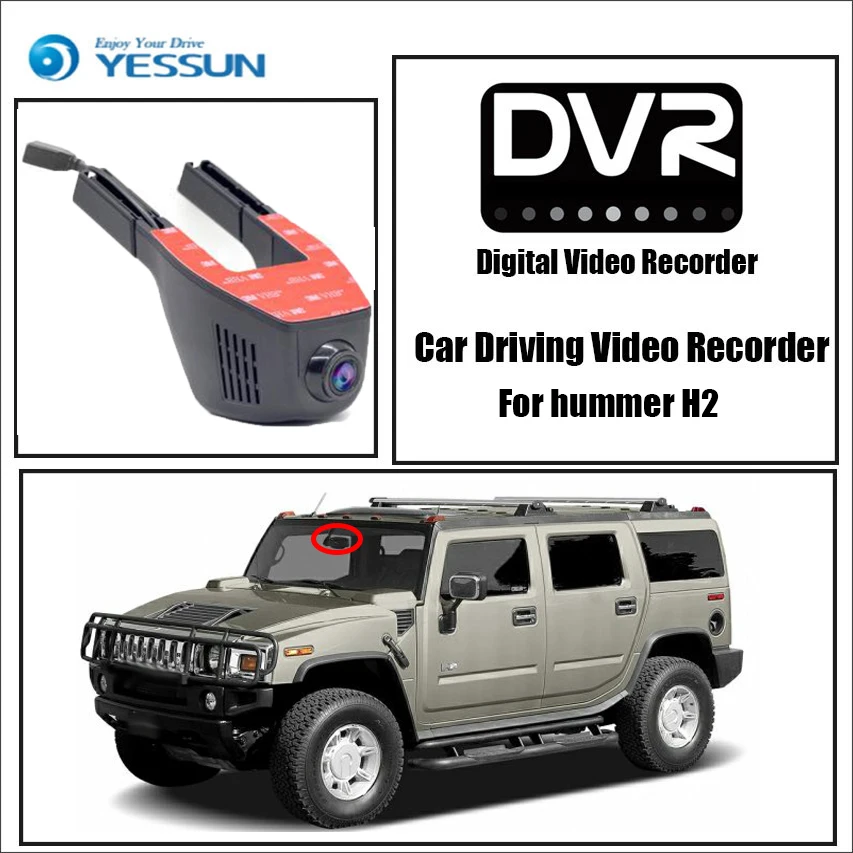 Мини видеорегистратор YESSUN управление через приложение Wi Fi Novatek 96658|dash cam|black boxcar mini
