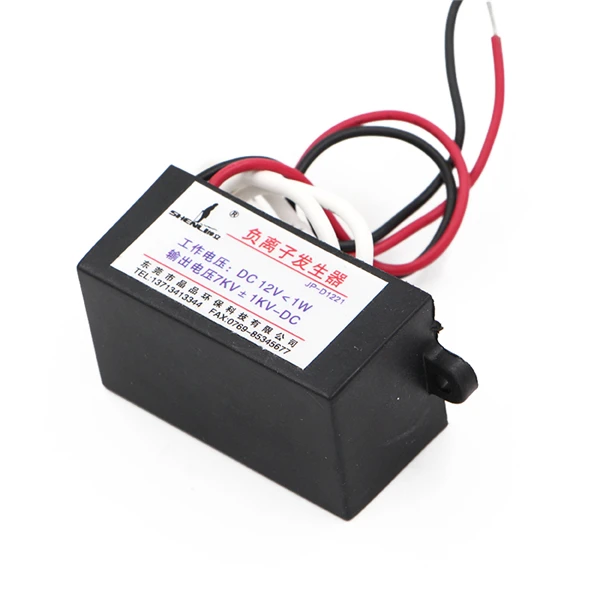DC12V ионизатор воздуха очиститель воздуха генератор отрицательных ионов DC12V 5V ионизатор для самостоятельной установки