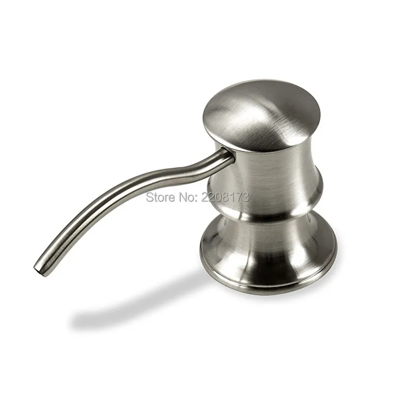 Высококачественный кухонный дозатор для мыла из 100% твердой латуни 5 лет гарантии