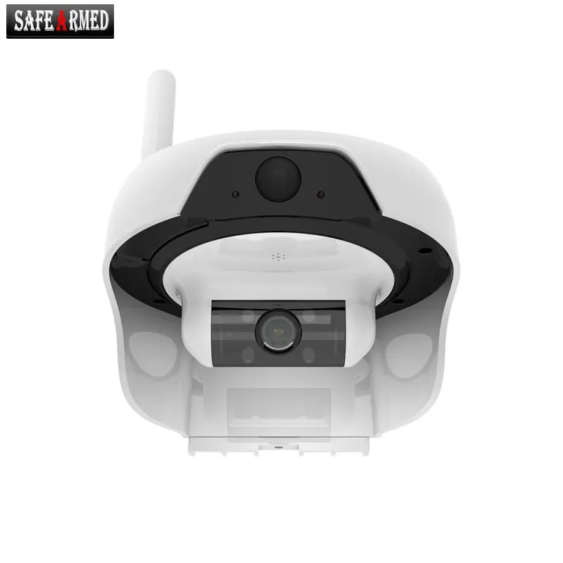 (1 комплект) 720P Солнечная Мобильная Wi Fi ИК камера с инфракрассветодиодный Одом для
