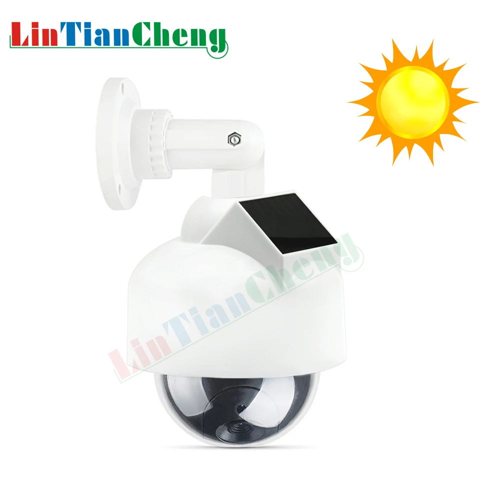 LINTIANCHENG Dome Dummy камера видеонаблюдения на солнечной батарее ночник со светодиодным