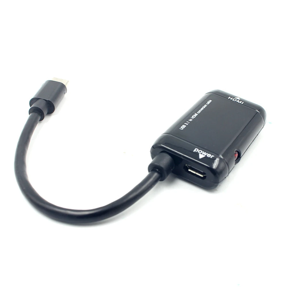 Новый USB C Type к HDMI адаптер 3 1 кабель для MHL Android сотовый телефон планшетный