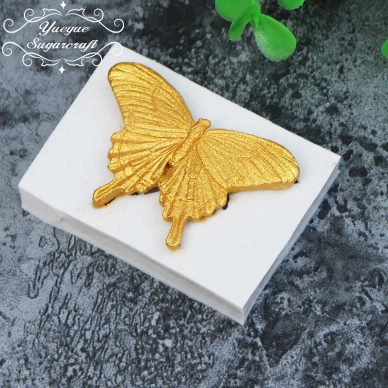 Yueyue Sugarcraft Newest силиконовая форма в виде бабочки помадная инструменты для