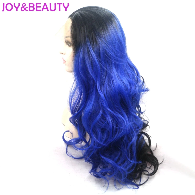 Женские длинные волнистые парики JOY & BEAUTY синтетические на шнуровке спереди
