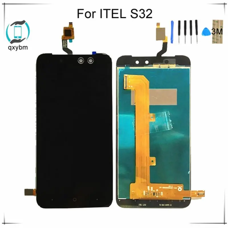 Для Itel S32 ЖК-дисплей сенсорный экран дигитайзер стеклянная панель в сборе с