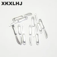 xkxlhj 20pcs new charms knife cooking kitchen 243 4mm tibetan silver plated pendants antique jewelry making diy handmade craft