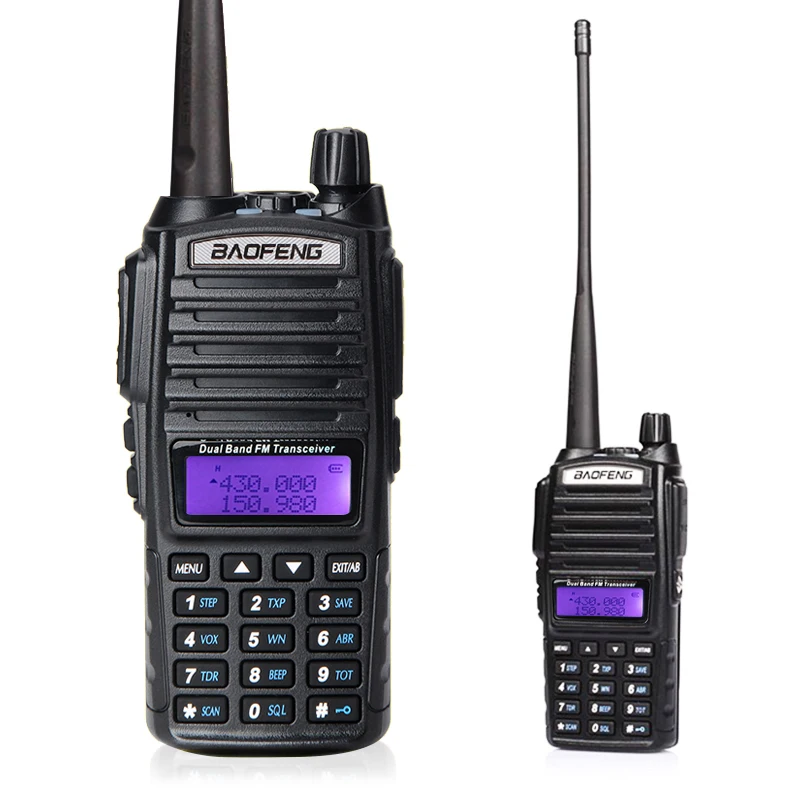 3шт. BaoFeng УФ 82 рация cb радио UV82 портативный радиоприемник FM трансивер дальний