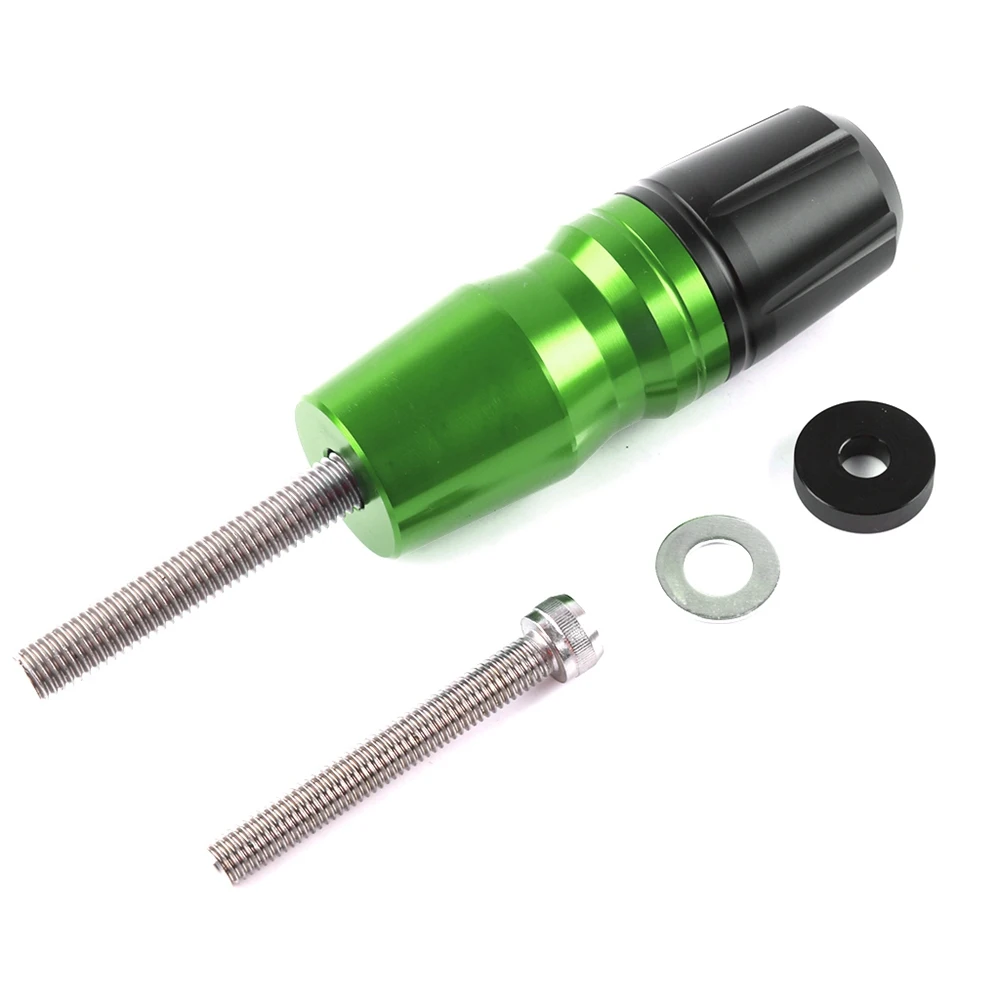Электронных сигарет SMOK для Yamaha TMAX 530 500 Xmax 125 300 400 Kawasaki Z900 Z800 Z1000 ZX10R мотоцикл выхлопной аварии ползунки защита от падения - Цвет: Зеленый