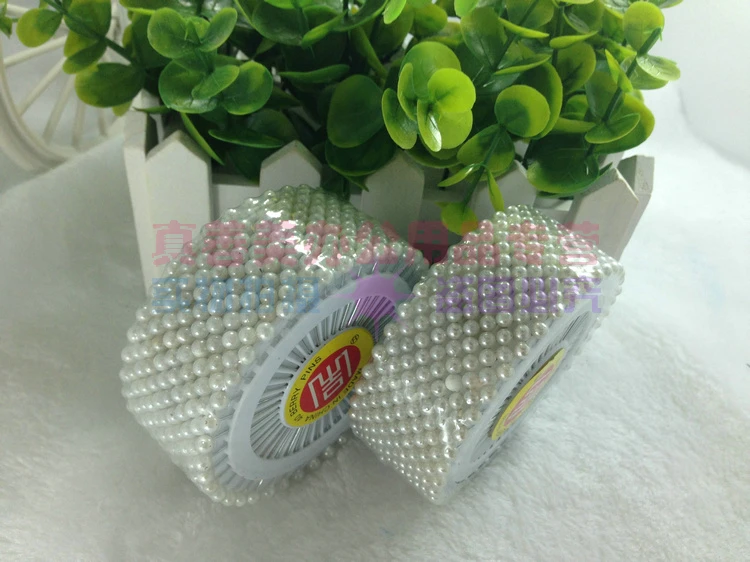 Плоские булавки с жемчужной головкой круглой формы пластины длиной 3 5 см