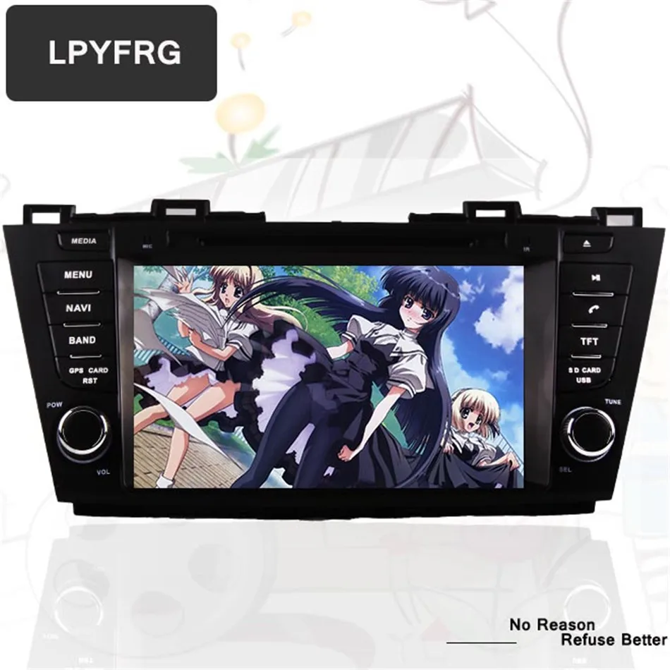 Android 10 автомобильный DVD GPS навигатор для Mazda 5 2009 2013 радио магнитофон поддержка SWC