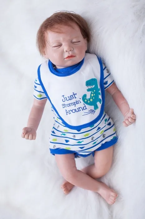 

NPK 50cm Silicone Reborn Baby Doll Toys With Pacifier Luxury Accessories Princess Dolls Lovely Birthday Gift Girls Brinquedos
