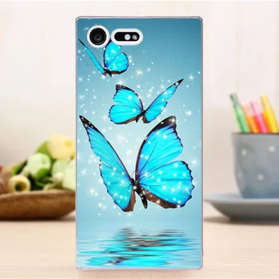 Новый мягкий чехол с мультяшным рисунком Модный для Sony Xperia XZ1 G8341 F8342 G8342 Compact |