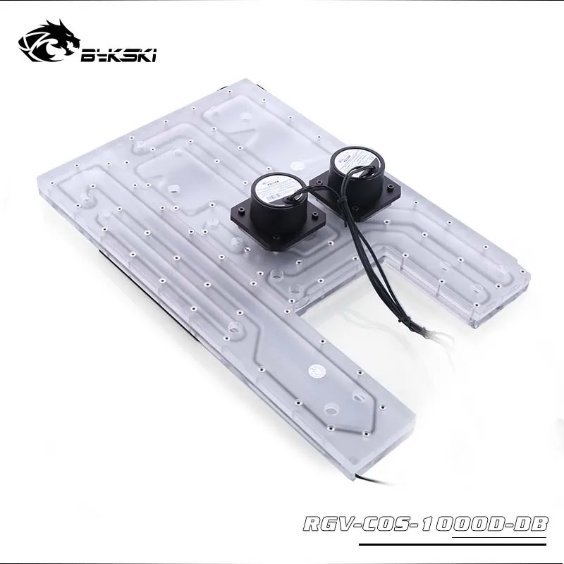 Водная охлаждающая пластина Bykski для CORSAIR Чехол 1000D RBW(5 В)/RGB(12 В) подходит
