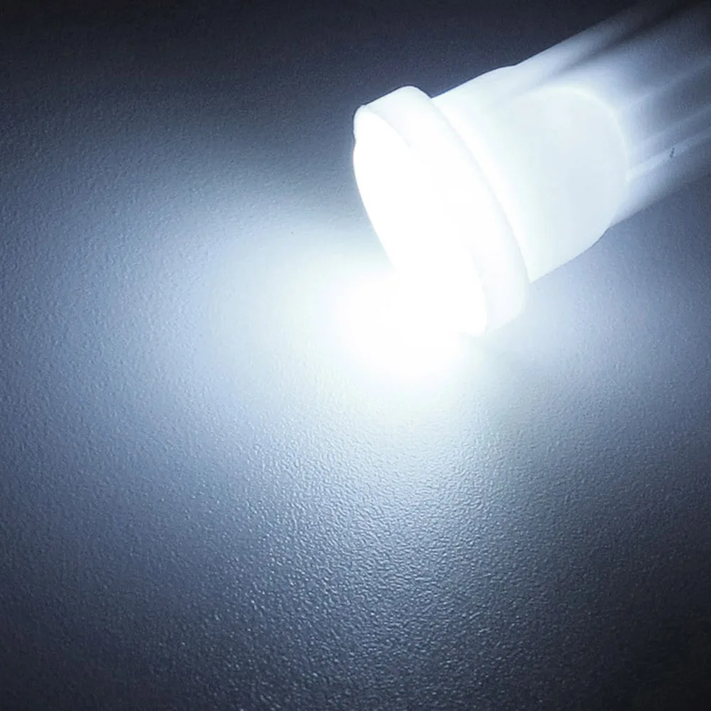 10 шт. керамические T10 194 168 W5W LED DC 12 В авто инструменты для дверцы боковая лампа для чтения номерного знака