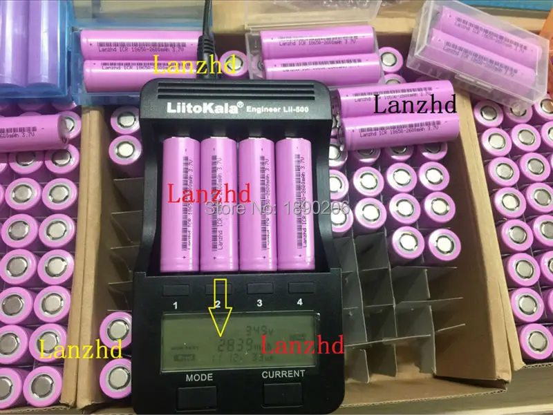 18650 батарея для samsung 18650 Батарея 3,7 v перезаряжаемые батареи 2600maH Li ion ICR18650 26F батарея для фонарика(8 шт