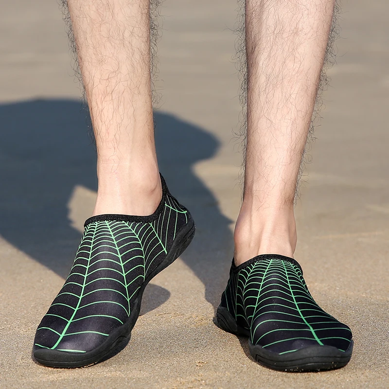 TULUO Summer Unisex Sneakers Water Swimming Shoes Upstream Seaside Beach Light Aqua Yoga Diving Barefoot Socks Masculino | Спорт и